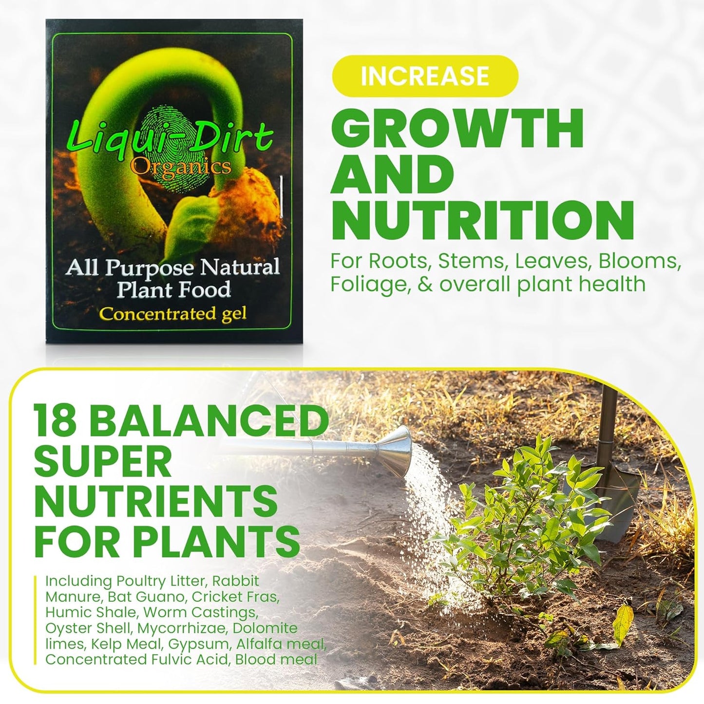 Organic All-Purpose Plant Fertilizer